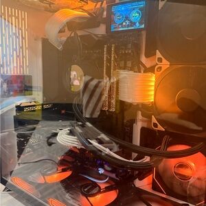 Custom Gaming PC with RGB Lighting